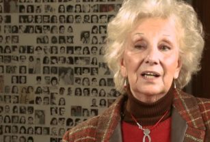 Estela de Carlotto habló sobre el expresidente