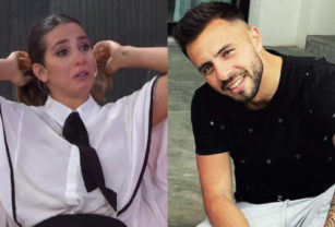 Cinthia Fernández y Matías Defederico