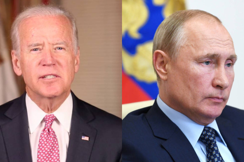 Joe Biden y Vladimir Putin