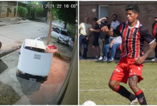 Rodrigo Gramajo fue embestido por un auto