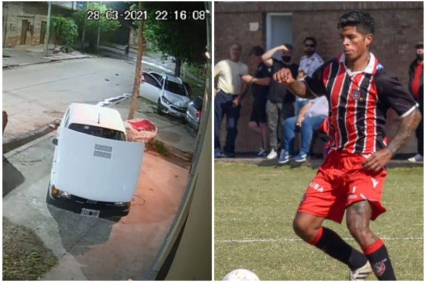 Rodrigo Gramajo fue embestido por un auto