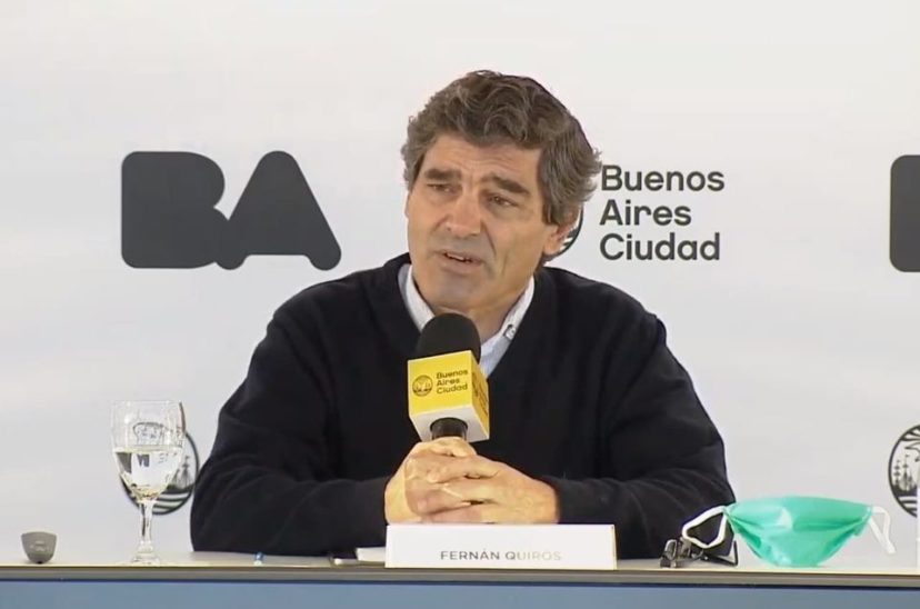 Fernán Quirós Ciudad de Buenos Aires Vacunación