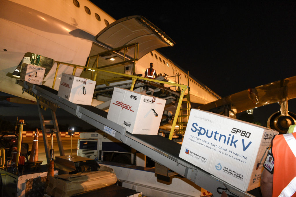 Sputnik v Rusia