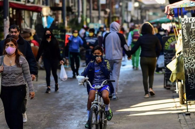 Contagios en Ciudad de Buenos Aires.