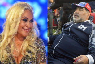 Verónica Ojeda y Diego Maradona