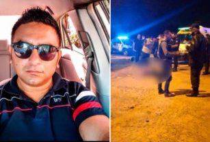 Gabriel Quiroga, el efectivo asesinado.