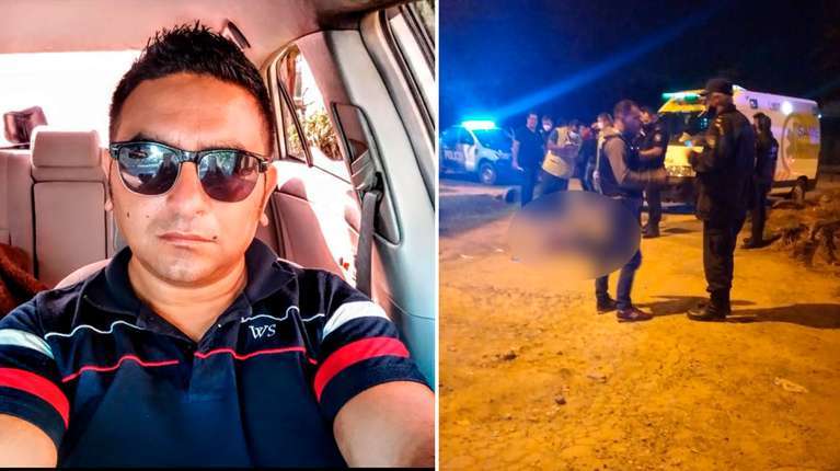 Gabriel Quiroga, el efectivo asesinado.