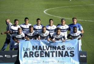 El plantel de Gimnasia