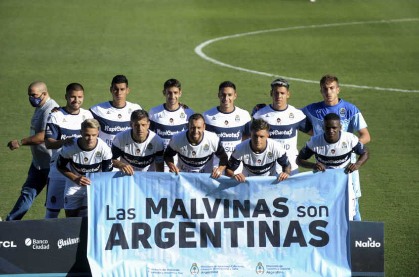 El plantel de Gimnasia