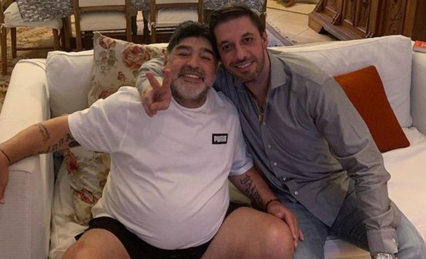 Maradona y Morla