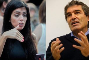 Bronca del conductor de LIM por el conflicto entre Ciudad y PAMI.