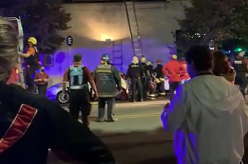 Una nena cayó desde un quinto piso en Puerto Madero.