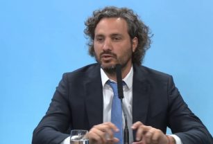 Santiago Cafiero, jefe de Gabinete.
