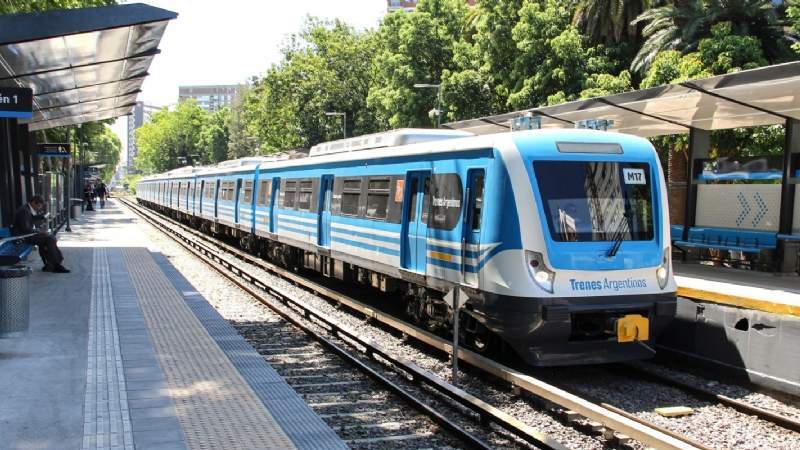 Una formación del Tren Mitre.