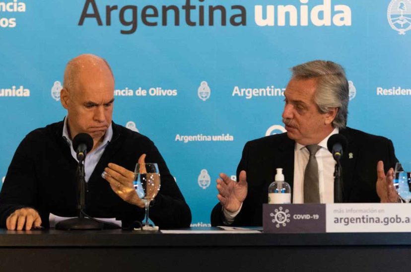 Fernández y Larreta
