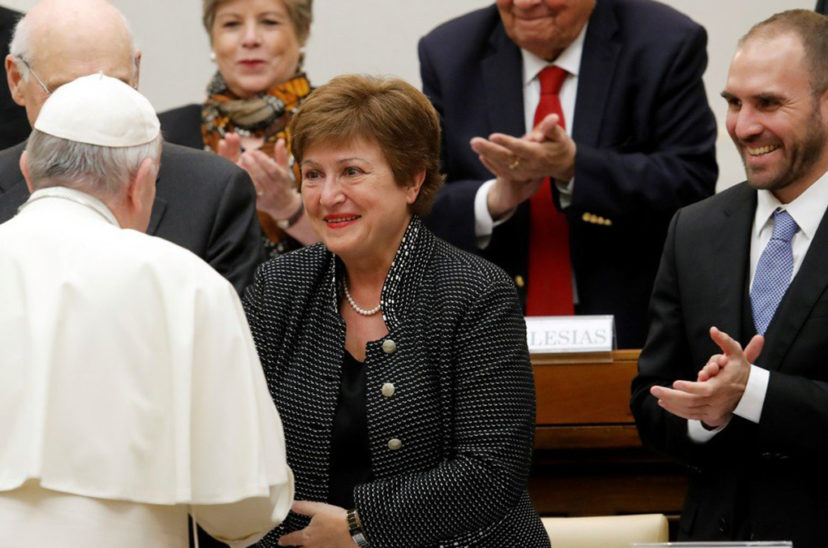 Martín Guzmán y el Papa