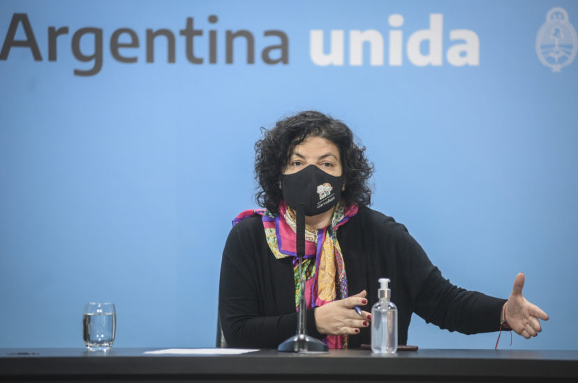 Carla Vizzotti Ministra Salud Vacunas AstraZeneca