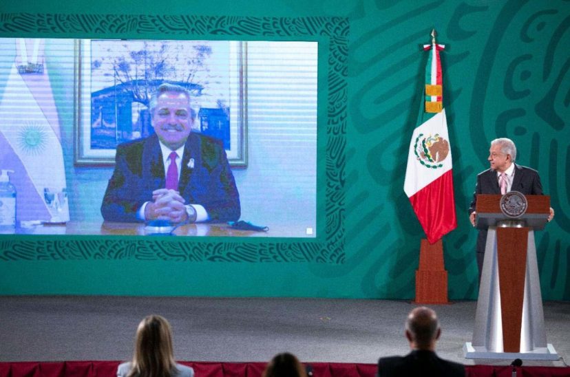Alberto Fernández AMLO