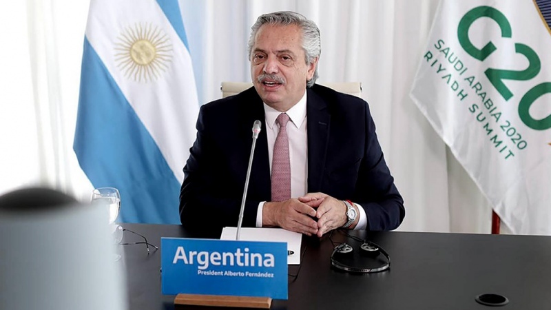 Alberto Fernández G-20 Coronavirus