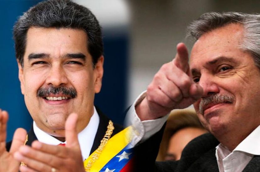 Alberto Fernández Nicolás Maduro Argentina Venezuela