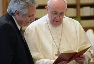 Alberto Fernández y el Papa Francisco