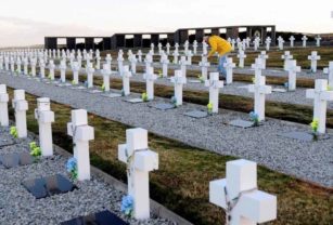 Cementerio de Darwin Islas Malvinas