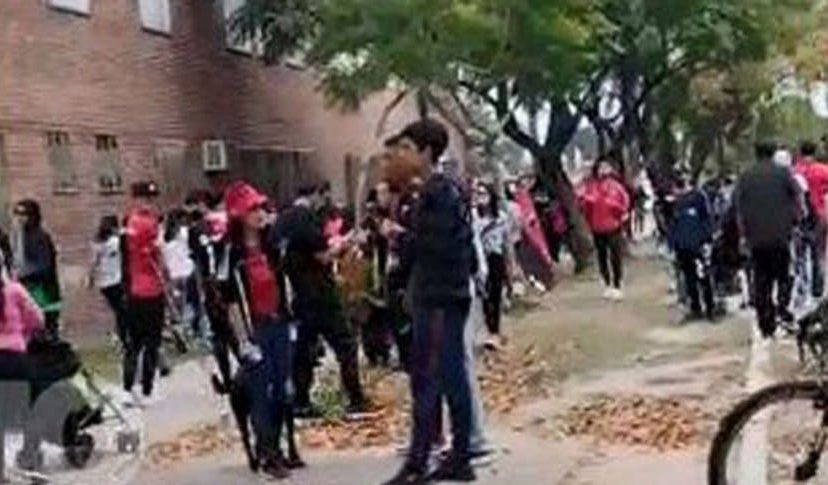Hincha Colón Unión Baleado