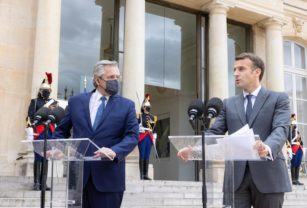 Emmanuel Macron Francia Alberto Fernández