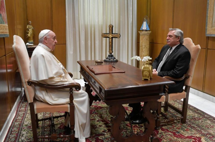 Papa Francisco Alberto Fernández Vaticano