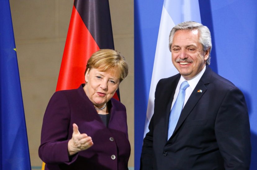 alberto fernandez angela merkel