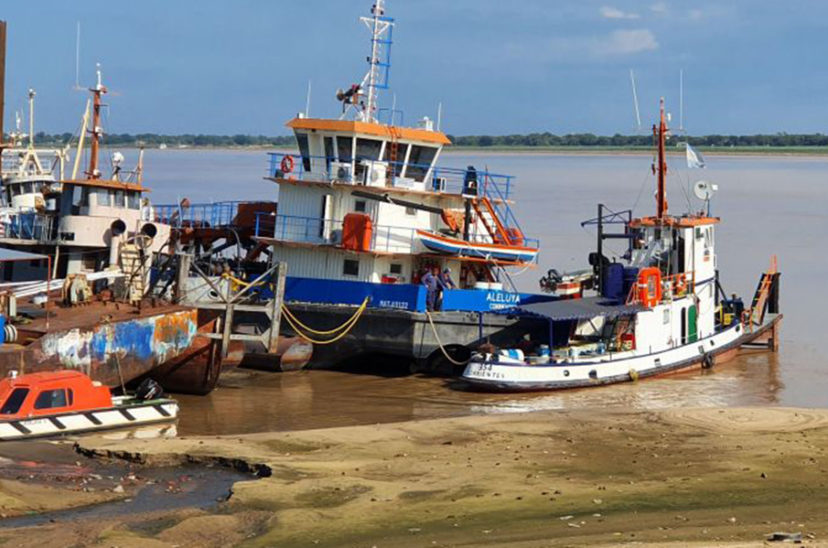Bajante Río Paraná