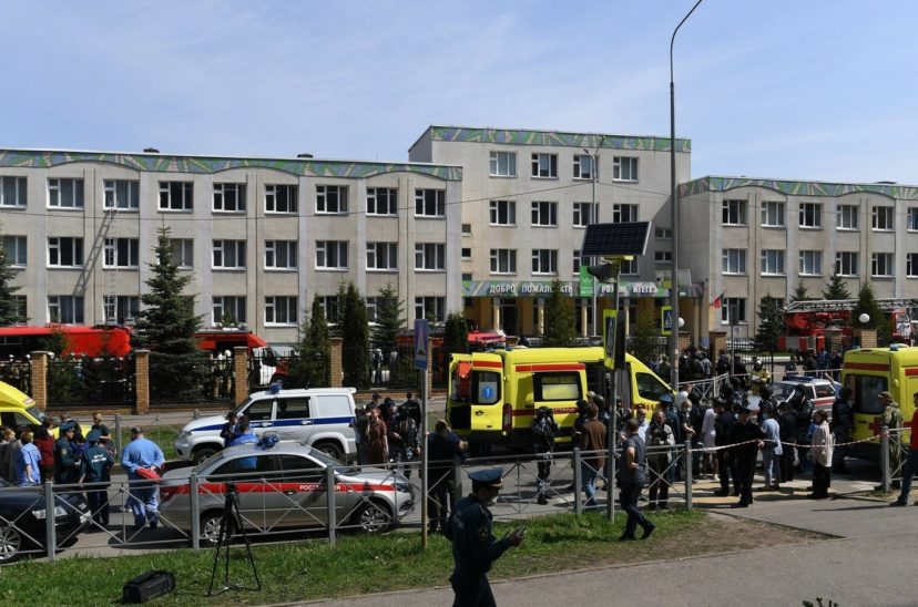 Tiroteo escuela Rusia