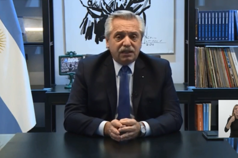 Alberto Fernández Cumbre