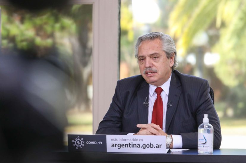 Alberto Fernández Presidente Coronavirus