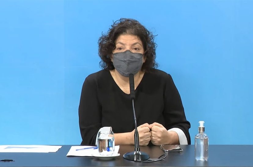 Carla Vizzotti Ministra de Salud Coronavirus