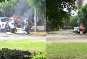 Coche bomba Colombia Ataque