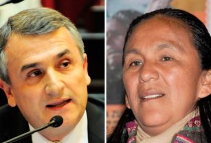 Gerardo Morales y Milagro Sala