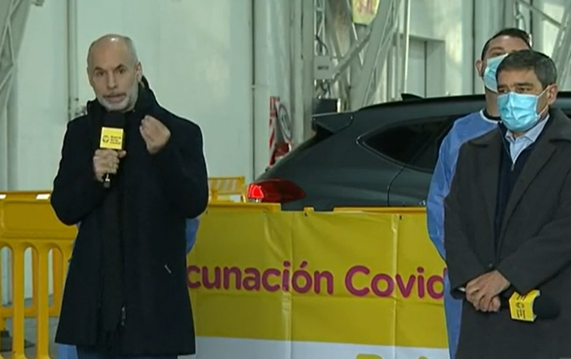Horacio Rodríguez Larreta Carla Vizzotti