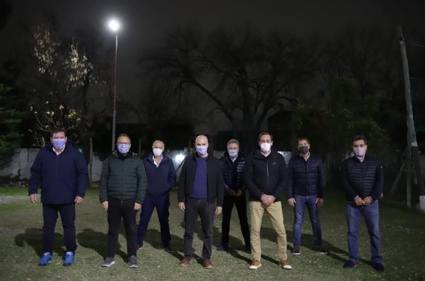 Horacio Rodríguez Larreta con intendentes bonaerenses