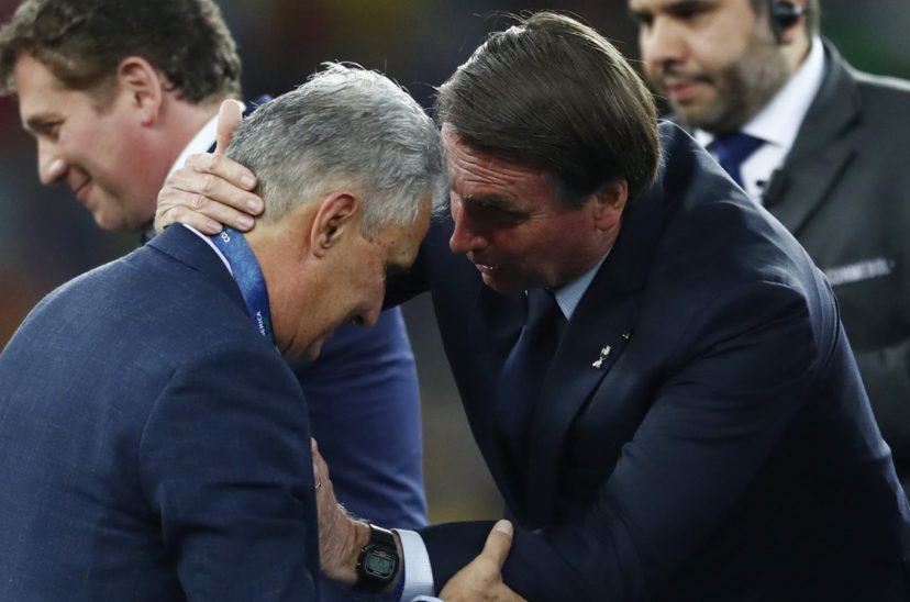 Jair Bolsonaro Tite Brasil Copa América