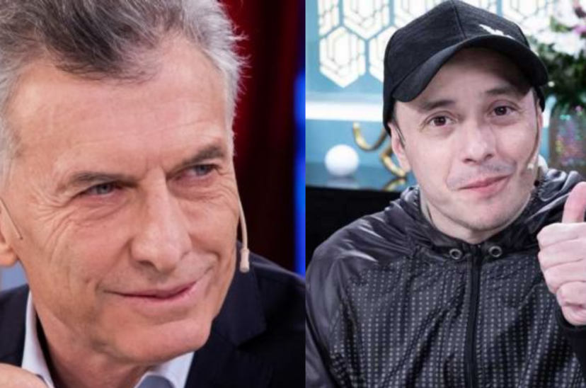 Mauricio Macri y El Dipy