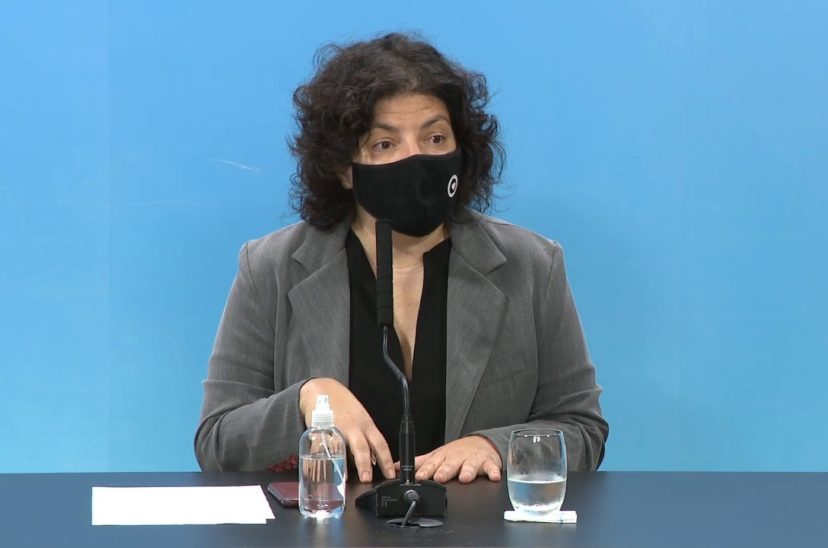 Carla Vizzotti Ministra Salud