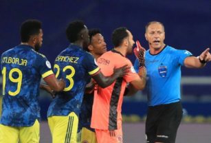 Pitana Copa América Colombia Brasil