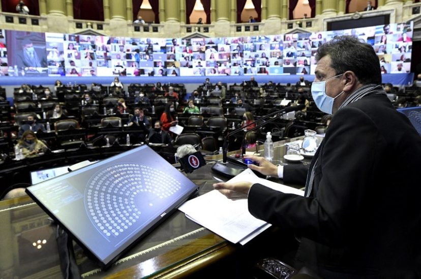 Diputados Sergio Massa Emergencia Covid