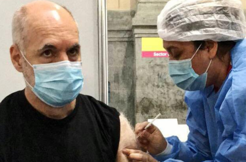Vacunación Rodríguez Larreta