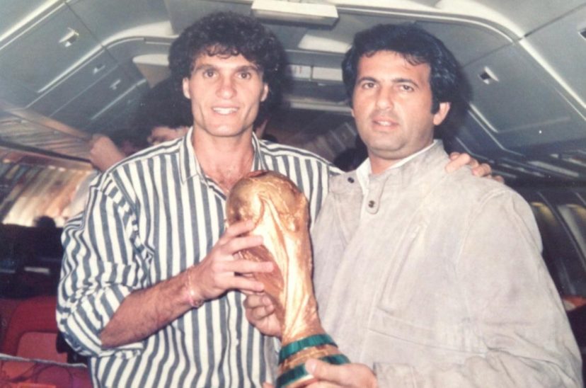 José "Chiche" Almonzy y Oscar Ruggeri