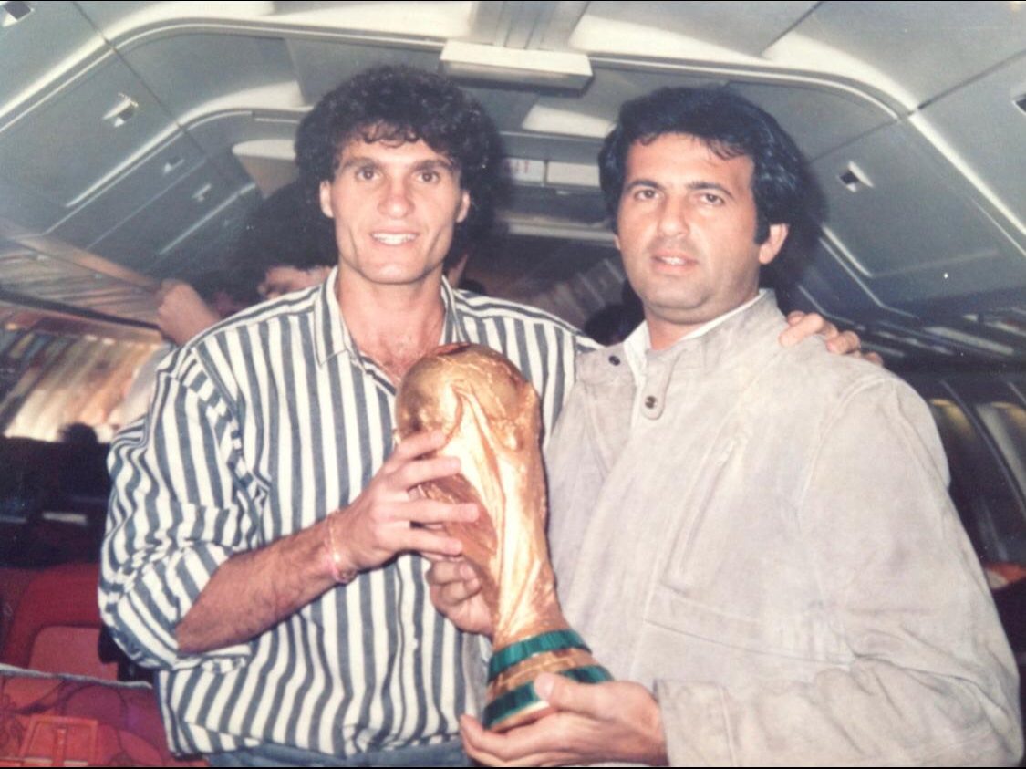 José "Chiche" Almonzy y Oscar Ruggeri