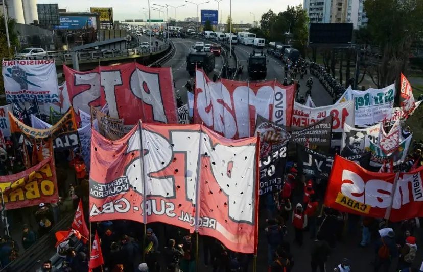 Corte Puente Pueyrredón- Crédito Télam
