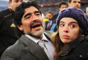 Dalma y Diego Maradona