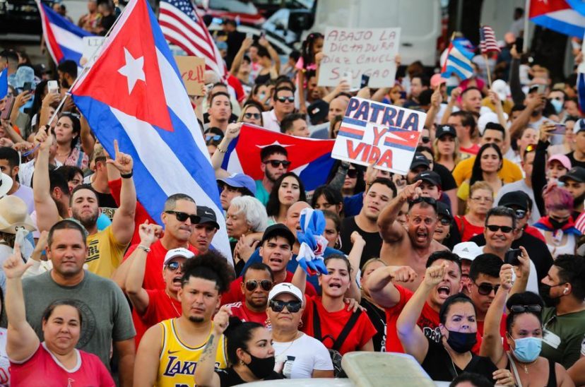 Protesta Cuba